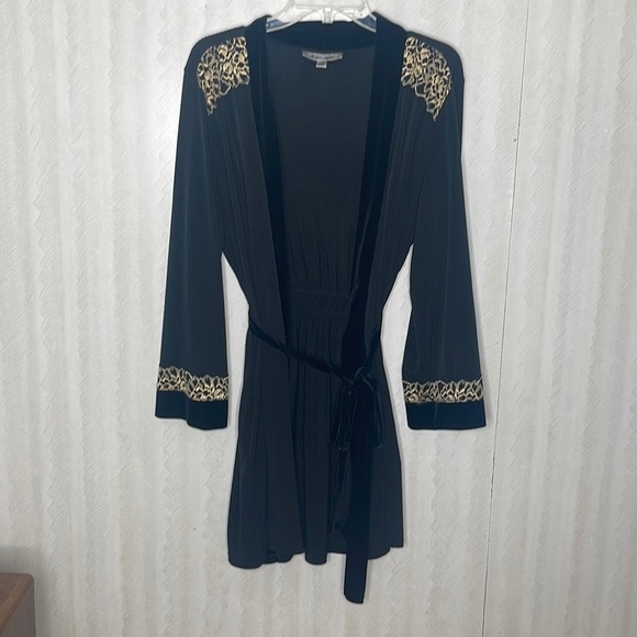 ❤️ MORGAN TAYLOR Robe Size L - Picture 2 of 4